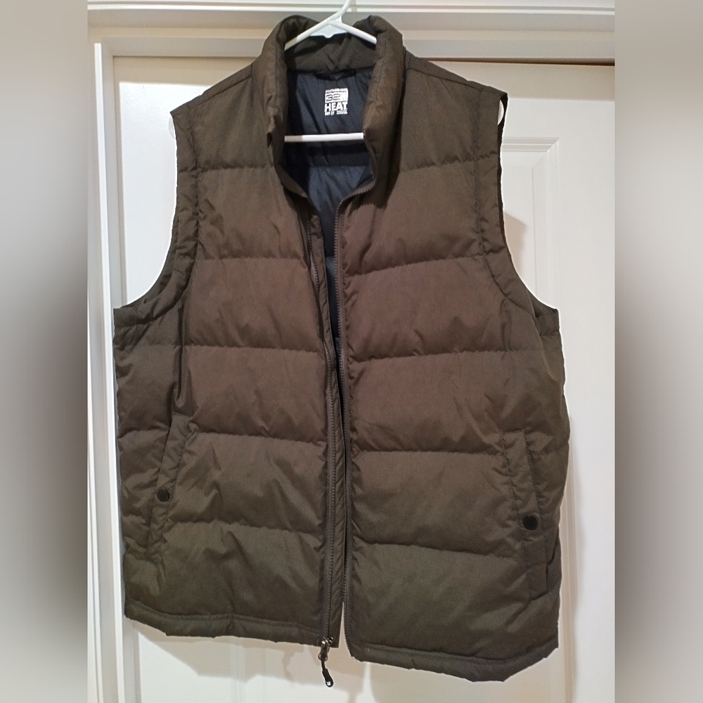 32 degree weather proof vest.